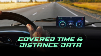 GPS tachimetro:auto cruscotto screenshot 1