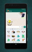 Free Messenger Whats Stickers New screenshot 1