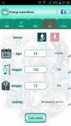 BMI Ideal weight and calories screenshot 7
