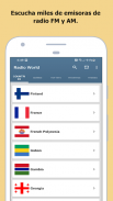 Radios del Mundo - Radio FM AM screenshot 9