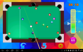 Snooker game screenshot 0
