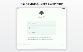 Oak AI - Chat AI on Wear OS screenshot 8