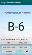 Bingo Number Generator screenshot 1