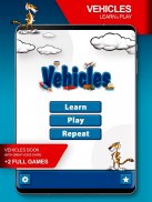 Vehicles - Learn & Play screenshot 7