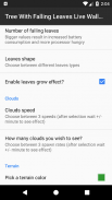 Tree With Falling Leaves Live Wallpaper screenshot 7