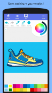 Cool Sneakers Coloring Book screenshot 6