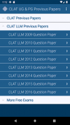 CLAT Previous Papers (UG & PG) screenshot 1