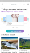Islândia Guia de viagem com mapa screenshot 5
