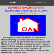 REMAINING BALANCE ON A LOAN screenshot 1