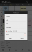 Timetable - planner for school screenshot 4