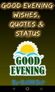 Good Evening Wishes, Quotes, Status, New SMS screenshot 2