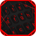 Black Red Business Themes Icon
