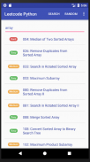 Leetcode Python screenshot 1