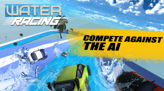 Water Surfing Car - Waterpark Stunts screenshot 2