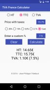 TVA France Calculator screenshot 1