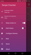 Swipe Counter screenshot 1
