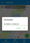 Fake GPS con Joystick screenshot 2