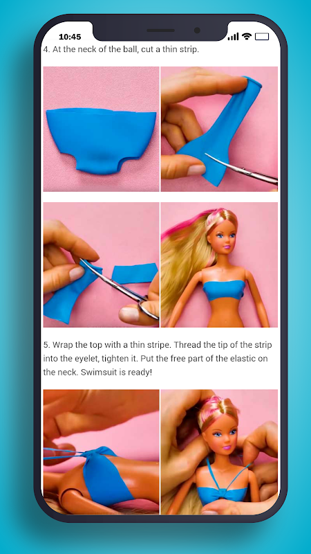 Como fazer roupas de bonecas::Appstore for Android