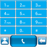 THEME BLUE GLASS FOR EXDIALER screenshot 3