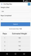 Weight Lifting Calculator screenshot 2