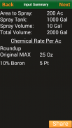 Tank Mix Calculator screenshot 4