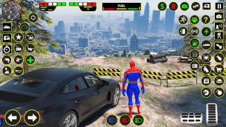 Spider Robot Hero Car Games screenshot 0