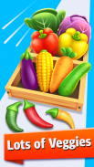 Fresh Veggies Slicer - Vegetable Cutting Games screenshot 0