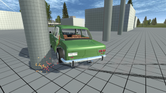 Simple Car Crash Physics Sim screenshot 0