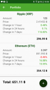 Cryptocurrency Bitcoin Monitor Calculator screenshot 10