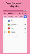 WeNote - Notas, Tarefas, Lembretes e Calendário screenshot 7