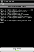 kWS - Android Web Server screenshot 0