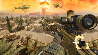 Army Sniper Shooter 2018: Commando Gun War screenshot 0