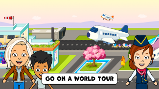 Sân bay của tôi: Trò chơi thị trấn cho trẻ em screenshot 1
