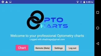OptoCharts - All eye tests screenshot 1