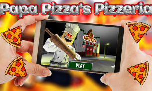 Escape pappa chef: scary pizza pizzeria screenshot 2