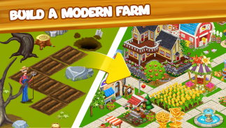 Dia fazenda aldeia agrícola: jogos offline screenshot 7