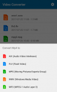 محول ملفات الفيديو:MP3،بودكاست screenshot 1