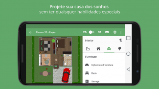 Planner 5D - projetos de casa screenshot 2