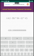 Actual Dual Roman Numeral Calculator screenshot 3