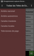 Televisiones de España - Lista screenshot 2