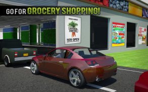 चलाना थ्रू सुपरमार्केट: खरीदारी मॉल कार ड्राइविंग screenshot 12