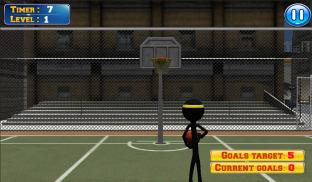 Basketball with Stickman screenshot 4