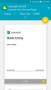 Lexmark Print Service Plugin screenshot 2