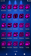 3D Flat Magenta Icon Pack screenshot 11