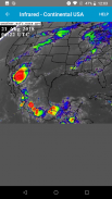 Satellite Weather - Infrared, Water Vapor, Visible screenshot 2