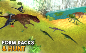 Dino World Online - Hunters 3D screenshot 1