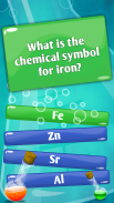 Kimia Kuis Pertandingan Ilmu Aplikasi Kuis screenshot 3