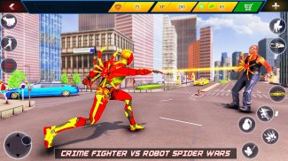 Pahlawan robot terbang - kota kejahatan vegas screenshot 5