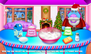 DIY जिंजरब्रेड हाउस केक निर्माता! पाक कला खेल screenshot 5