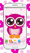 Sweet Owl Live Wallpaper screenshot 5